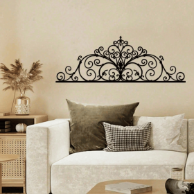 CIFbuy Dark Romantic Gothic Wall Art Vintage Metal Floral Sculpture Halloween Christmas Gift(TikTok, temu pick-up service)