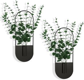 2 Pcs Boho Wall Decor Hanging Planters for Indoor Plants